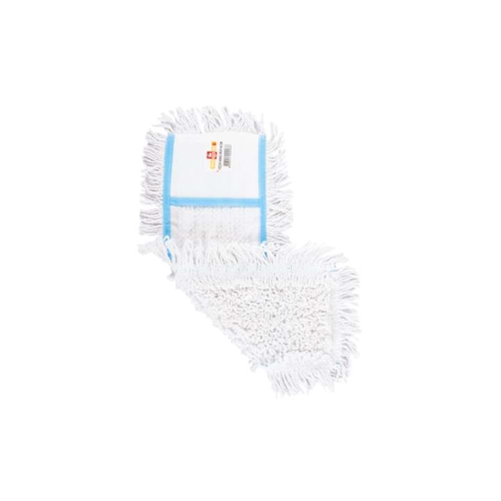 İzmir Fırça Nemli Mop Paspas İpi Yedek 40 Cm 009066