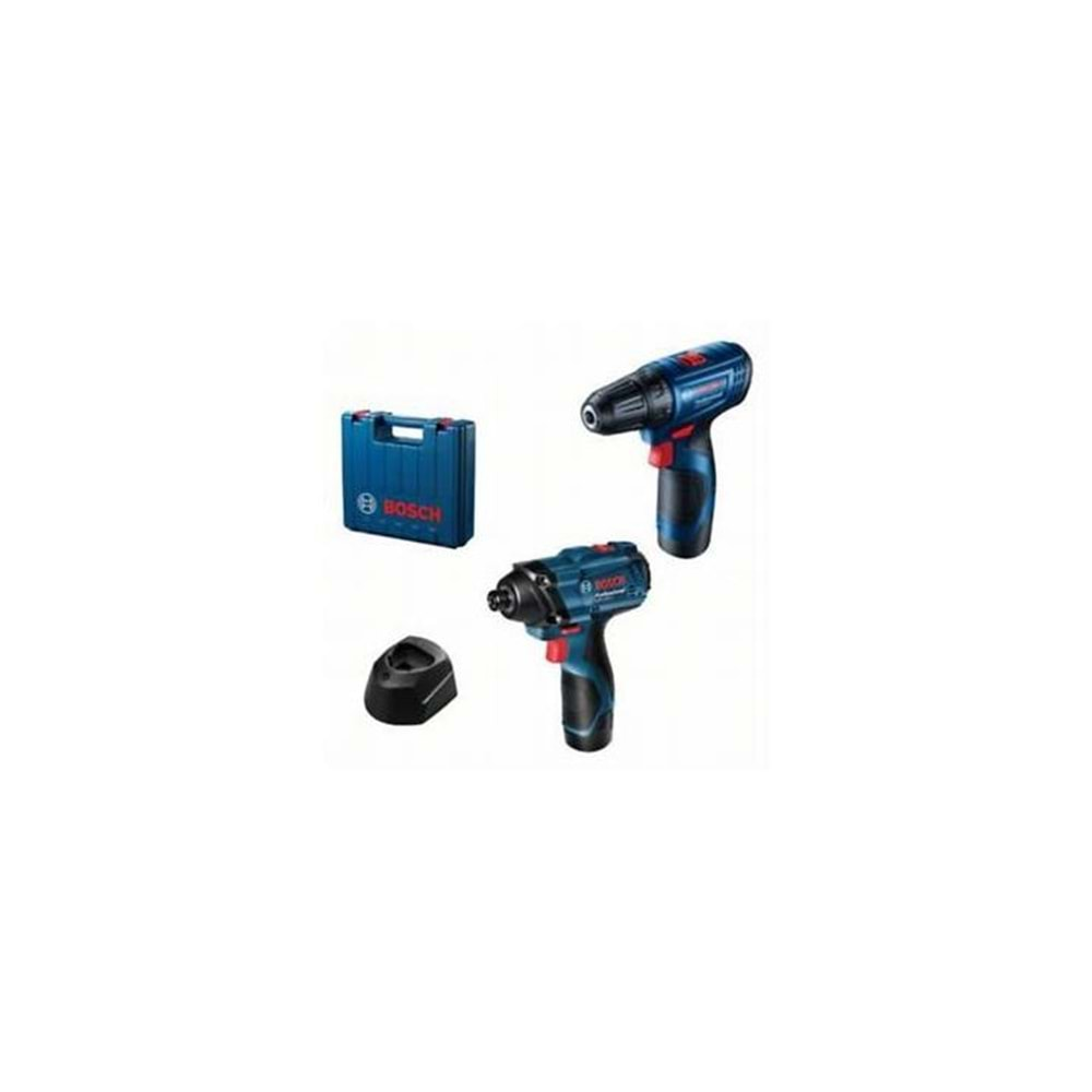 Bosch GSR 120-LI + GDR 120-LI(2x2.0Ah;Plastik) 06019G8023