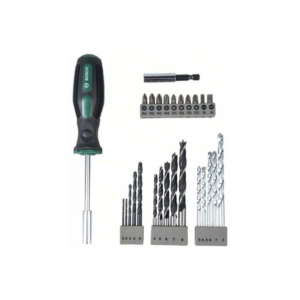 Bosch Promo 27 Parça Delme Ve Vidalama Seti-2607017201