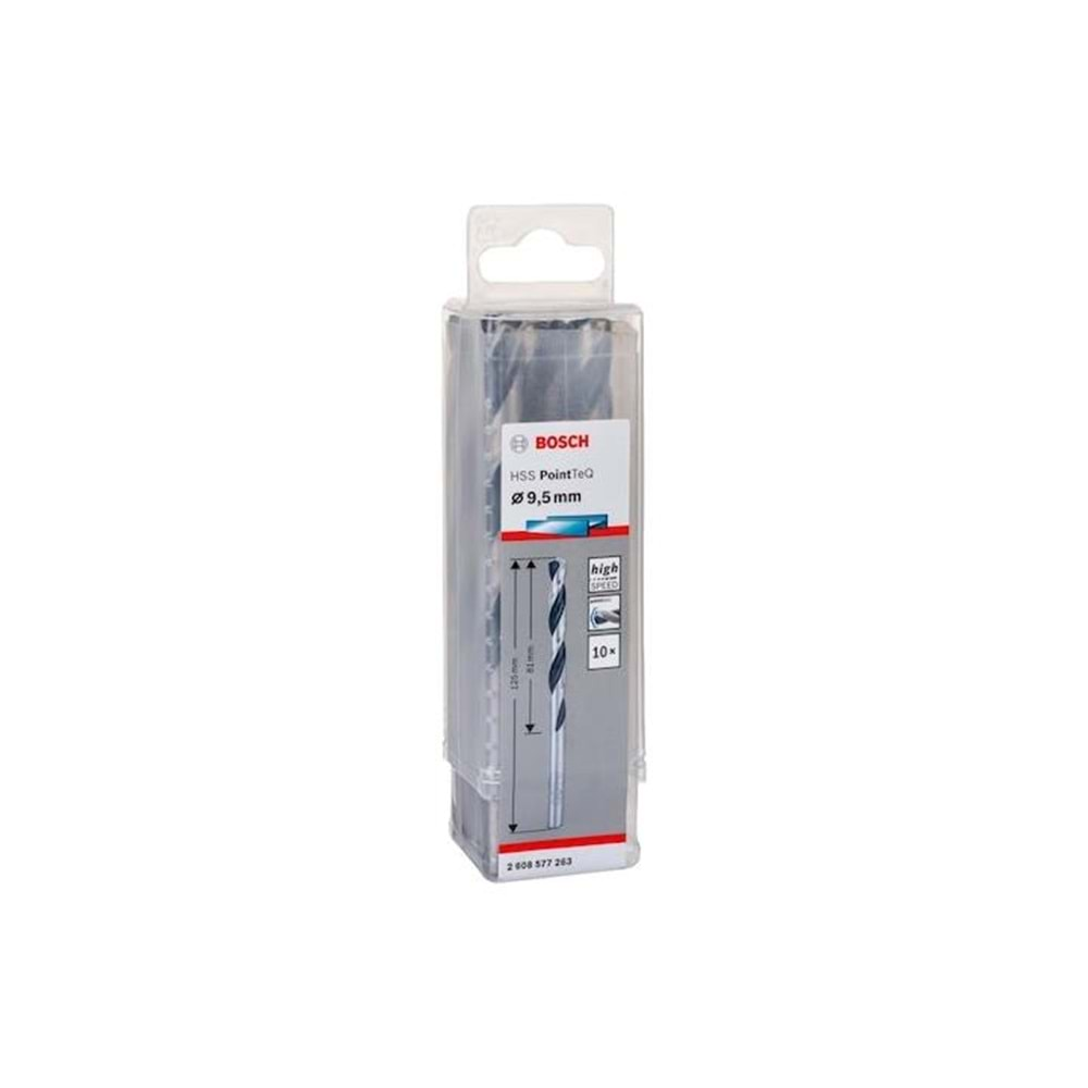 Bosch Hss Pointtech Matkap Ucu 10 Mm 10'Lu Pk.