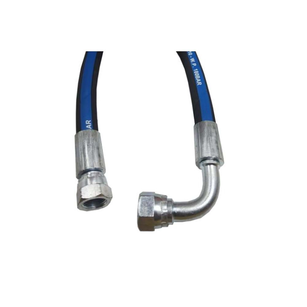 5/8-R1 300 CM TEK DİRSEK-DÜZ HİDROLİK HORTUM