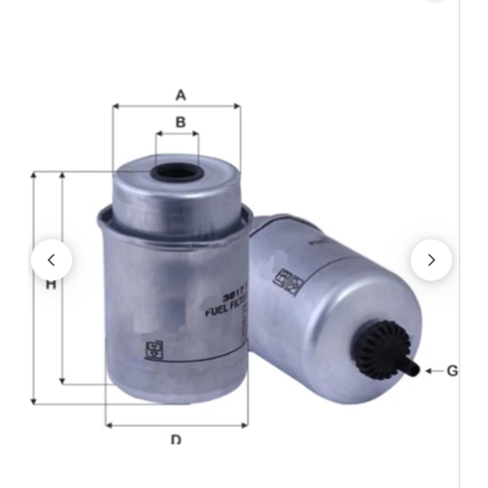 RE529644 JHONDEERE MAZOT FİLİTRESİ - RE529644