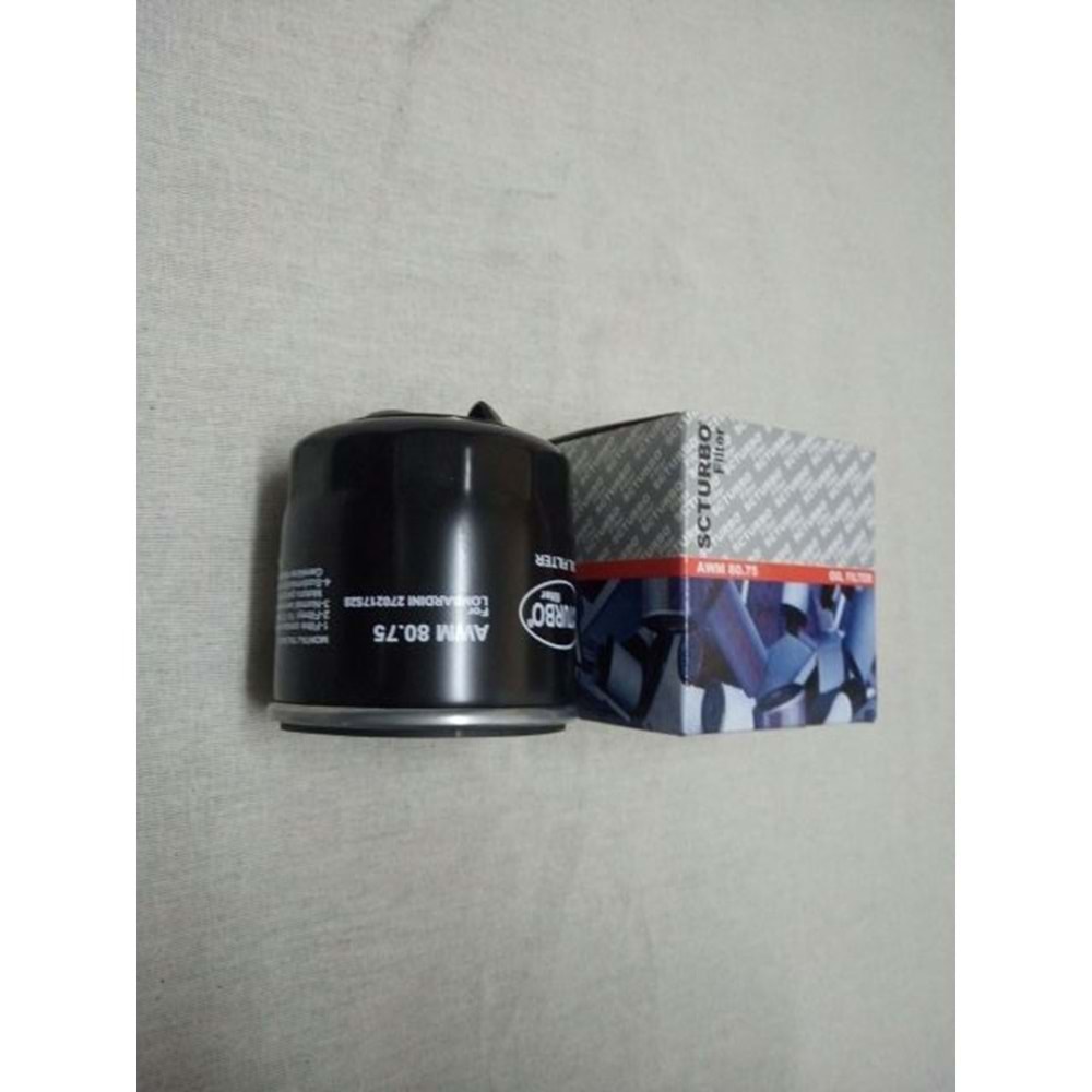 AWM 80.75 LOMBARDİNİ YAĞ FİLTRESİ - SCTURBO AWM 80.75 TGA 0023