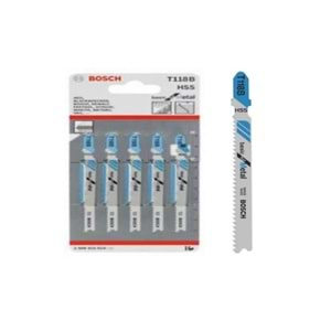 Bosch Dekupaj Bıçağı BasicforMetal T118B 5'li 2608631014