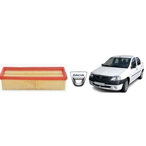 GHP 6517 X4J HAVA FİLTRESİ DACIA LOGAN 1,5 DCİ 20 - GOLD GHP 6517 X4J