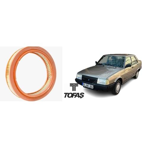 GHV-6343-XOV TOFAŞ DOGAN KARTAL SL SLX HAVA FILTRESİ - GOLD GHV 6343 X0V