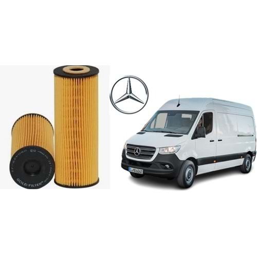 GYL - 2020 - EJ MERCEDES C-E-G-M-KLASSE / SPRINTER YAĞ FİLTRESİ - GOLD GYL - 2020 - EJ