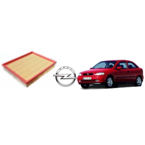 835622 HAVA FİLTRESİ 1,3 CDT - 1,7 CDTI ASTRA G-H SÜNGERSİZ - GM 835622