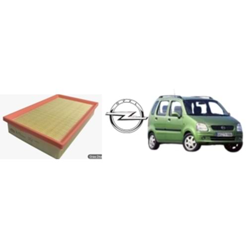SA 488 HAVA FILTRESI OPEL AGILA 1.2 16V-1.0 12V 0