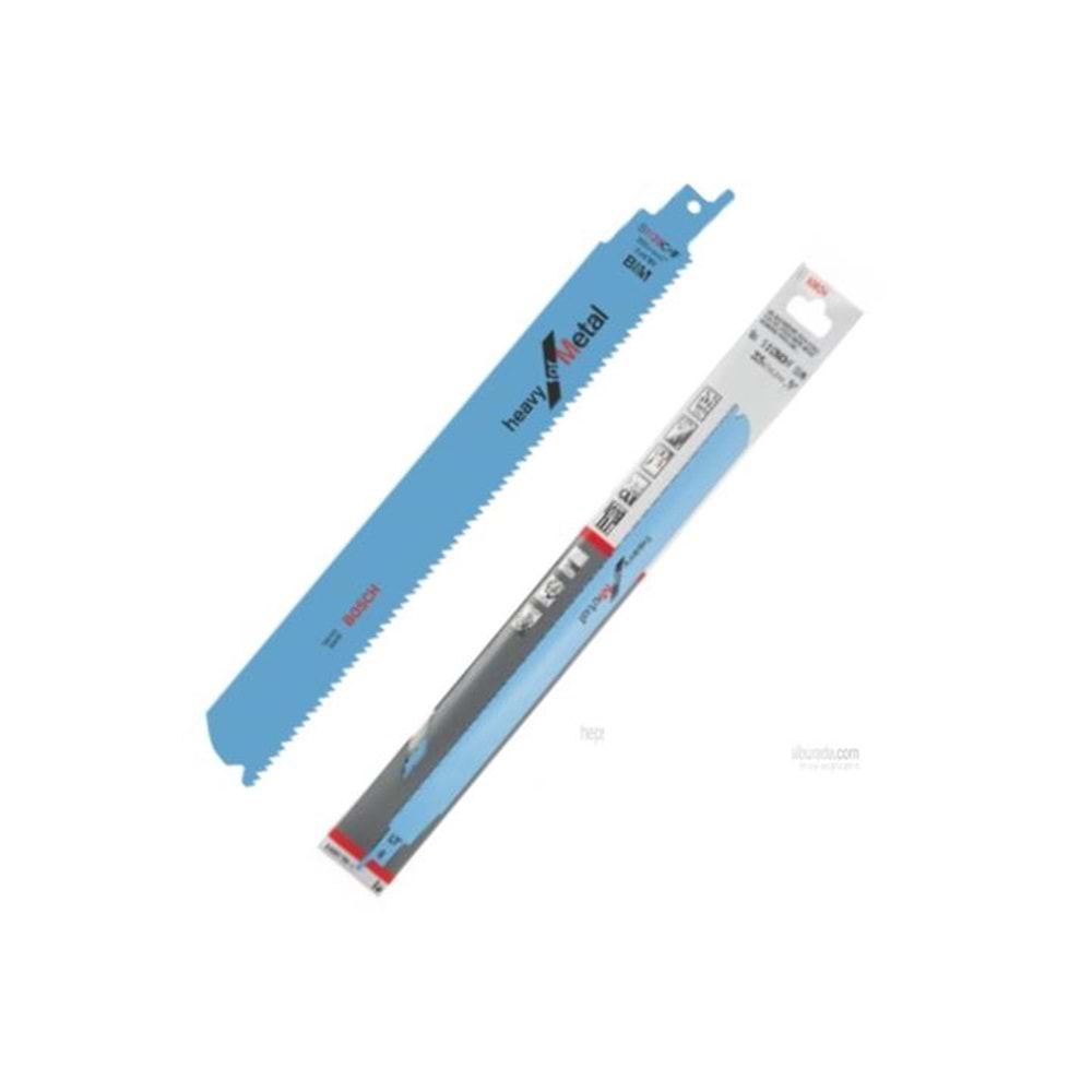 Bosch S 1126 Chf Metal Tilki Kuyruğu Bıçağı 25'Li Paket-2608657555