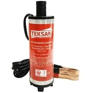 12V KÜÇÜK MAZOT TRANSFER POMPASI ANAHTARLI - TEKSAN - TTP 003 A