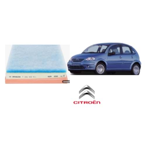 SS 2154 HAVA FİLİTRESİ 1,6 HDI CITROEN C3 - PEUGEOT 208 - 301 - 9802348680