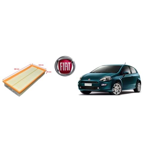 APH 15141 D FIAT GRANDE PUNTO HAVA FİLTRESİ - SCTURBO