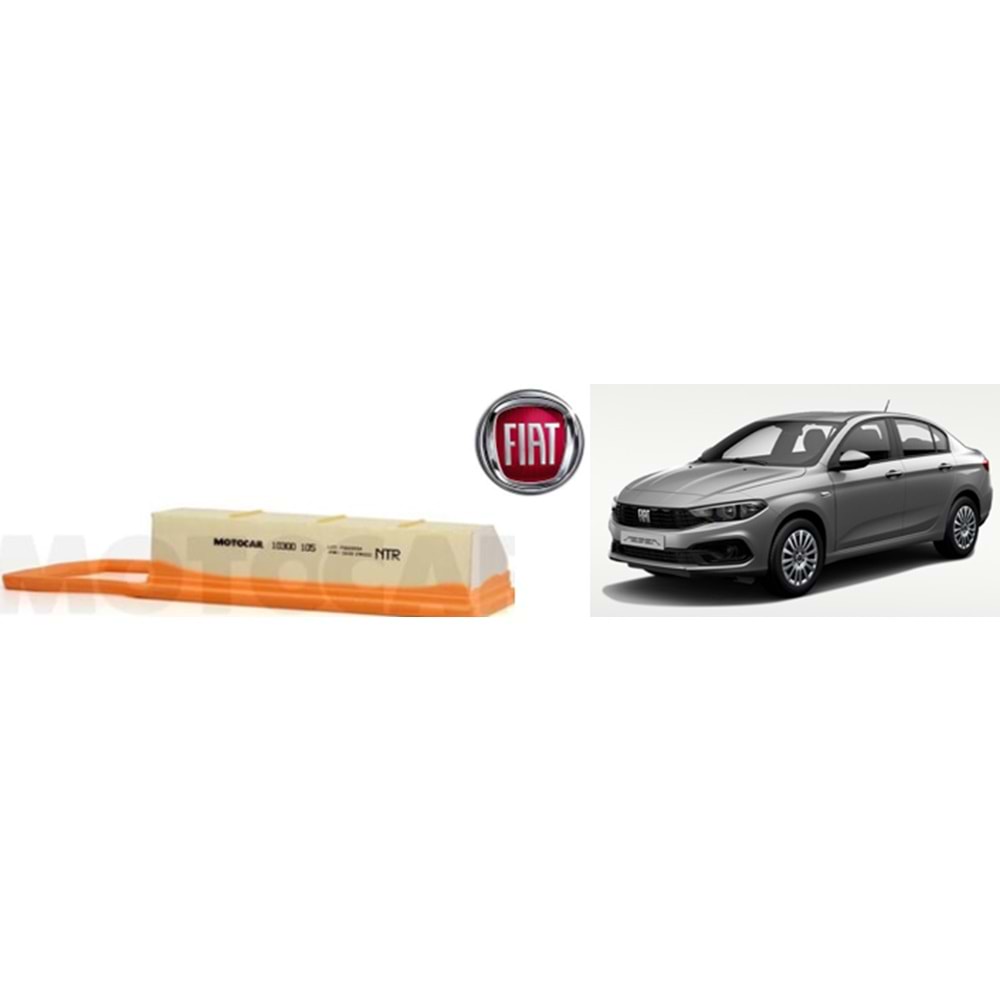 10300105 HAVA FİLTRESİ EGEA 1,3 D MULTİJET - MOTOCAR 10300105