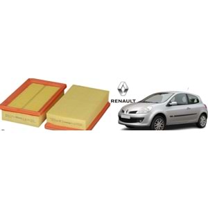 GHP 6243 X4 HAVA FİLTRESİ RENAULT CLIO III 1,5 DC - GOLD GHP 6243 X4