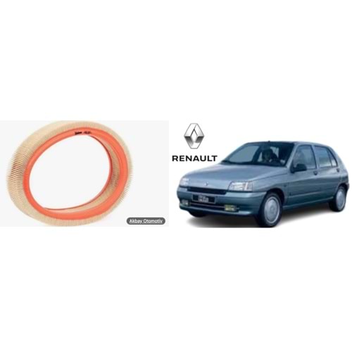 HAVA FILTRESI CLIO ENJ R 19 - EUROFIL