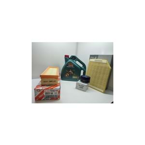 Accet Era 1.4 Benzinli Yağ Bakım Seti Castrol Magnatec 10w40 A3/B4 4Lt