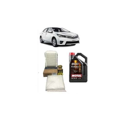 SCENİC 2 1.5 DCİ 85 HP YAĞ BAKIM SETİ (Yağ+Yağ Filitre+Hava Filitre+Mazot Filitre+Polen Filitre )