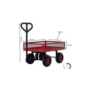 HANGAR MİNİ VAGON TAŞIMA ARABASI (300 KG)
