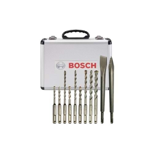 Bosch Sds Plus Uç Ve Keski Seti 11'Li Çantalı-2608578765